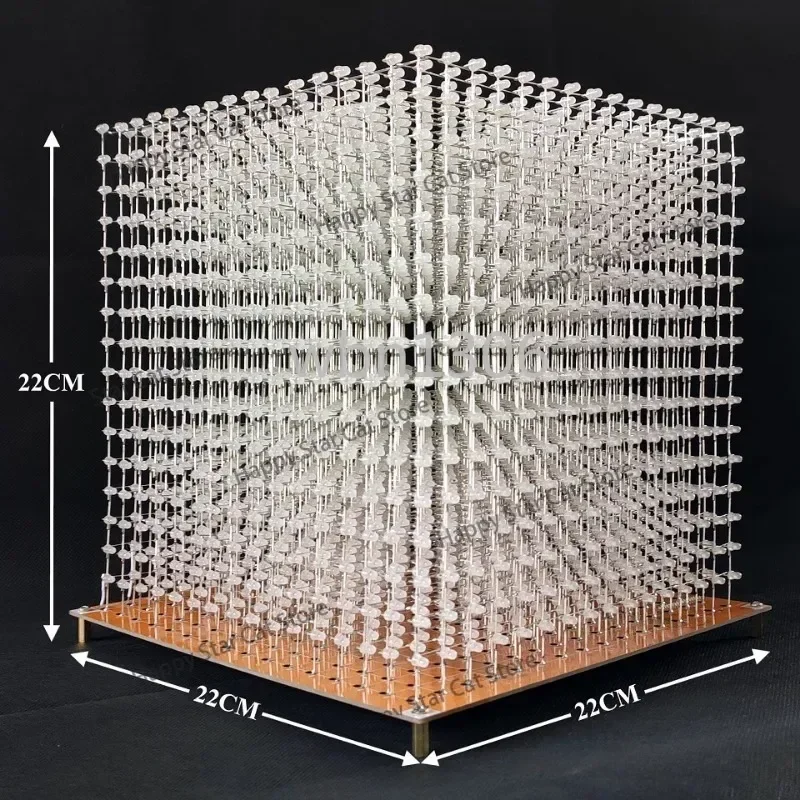 3D16MINI Light Cube Kit 16X16X16 Electronic DIY production parts, support custom animation