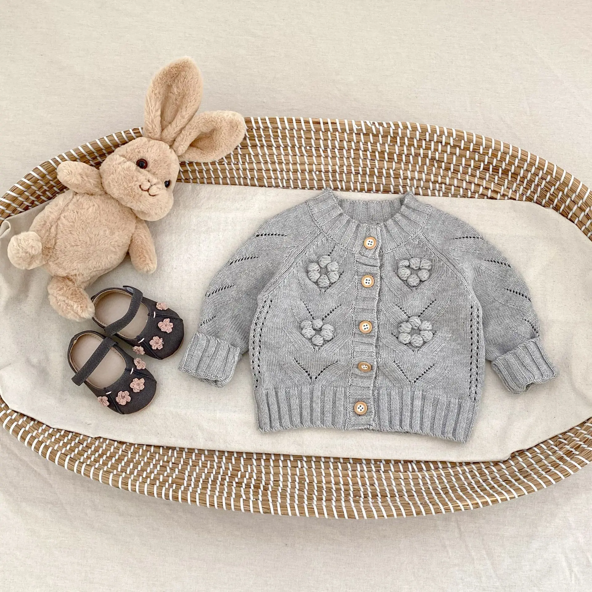 Handmade Baby Girls Knitwear Sweaters