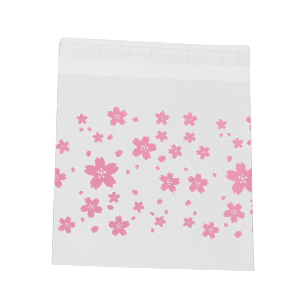 

100 Pcs Transparent Packing Bag Cookie Bags Candy Gift Wrapping Translucent Holder