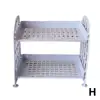 Ins Cute Room Storage Organizer Storage Rack Kawaii 2 Storage Rack Desktop Layer Storage Bathroom Jewelry Rack Shelf Cosmet W7S0 3
