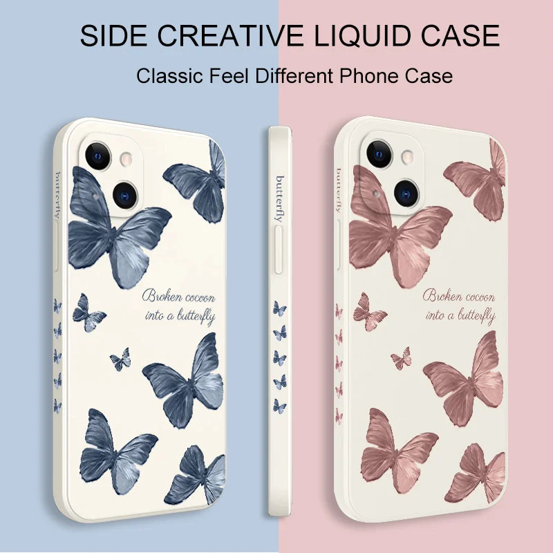 Colorful Butterfly Phone Case Cover
