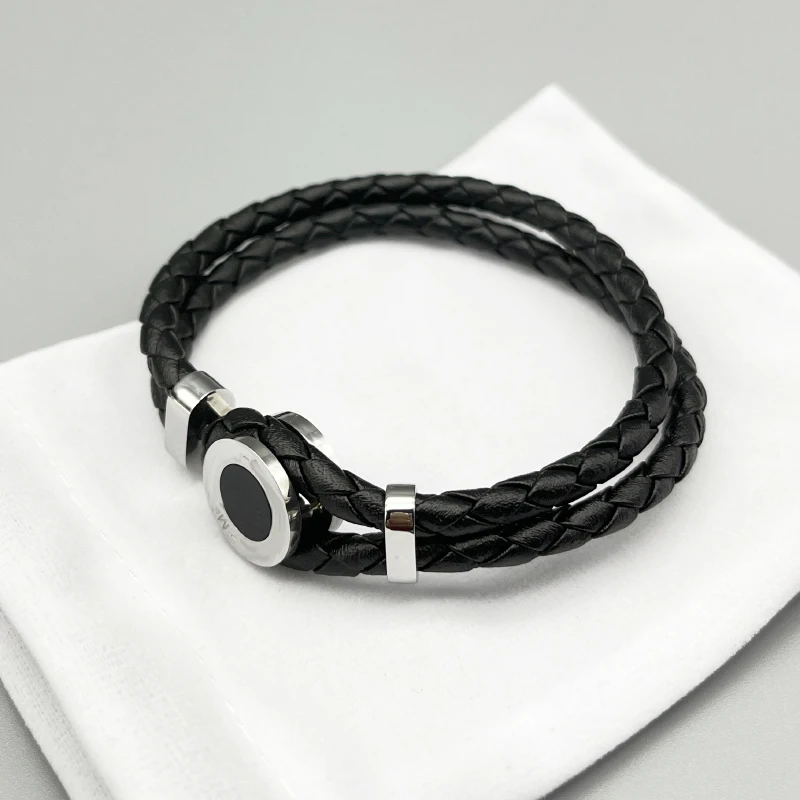 LJ2 4 Colors Luxury MB Urban Spirit Serie Bracelet Stainless Steel Lanyard Buckle Special Edition With Dust Bag