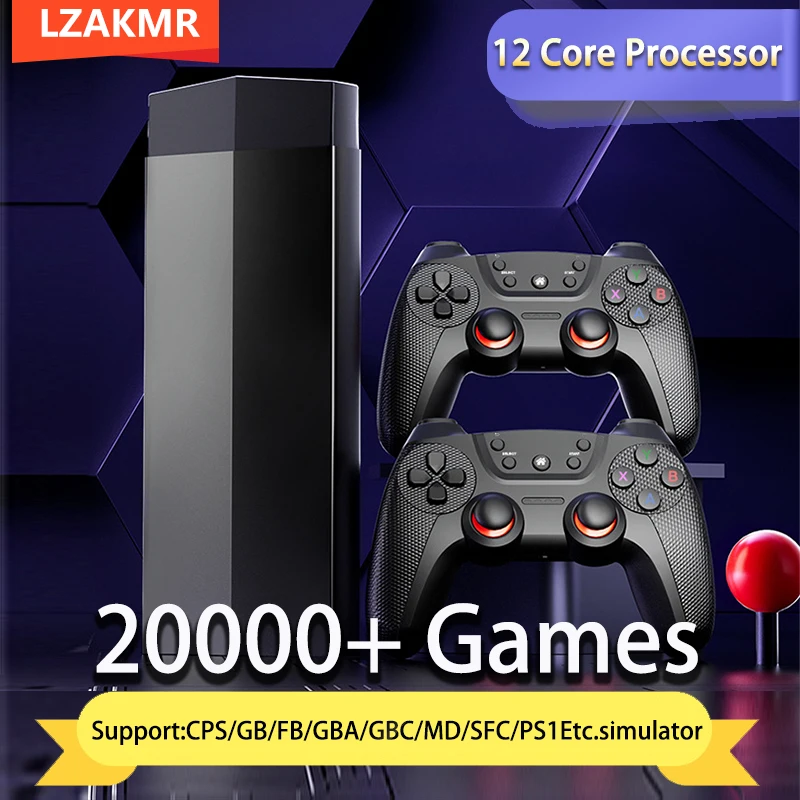 

2023 NEW H10 TV Home Game Console 4K HD 1920* 1200 12 Core Processor 20000+ Games For PS1/CPS/GB Classic Retro Arcade Game Box