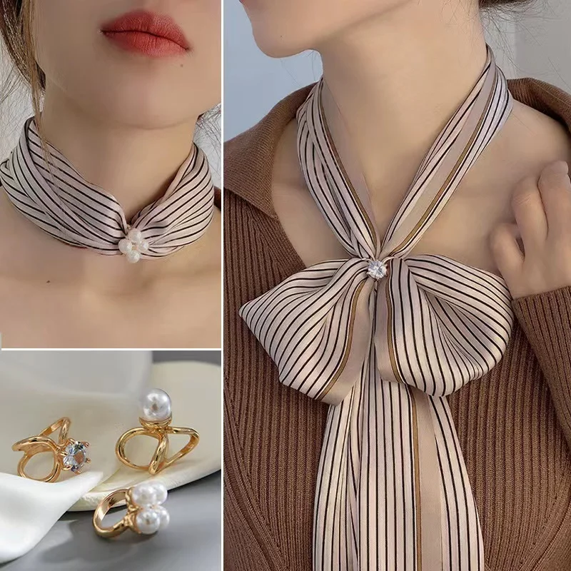 

Женская модная брошь с жемчужной искусственной застежкой