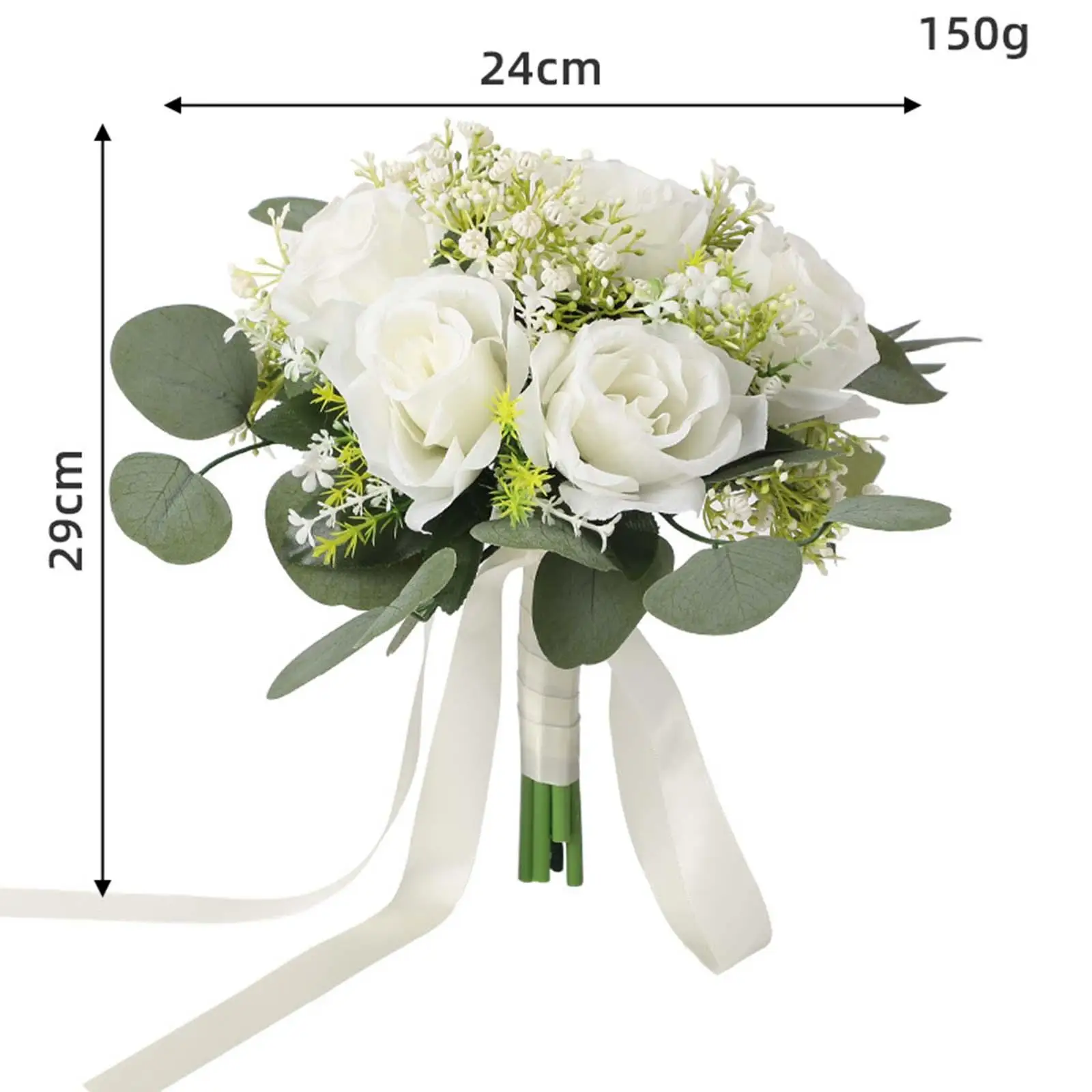 Bridal Wedding Bouquet Tossing Bouquet Flower Arrangements Wedding Bouquets for Bridesmaid for Graduation Bridal Shower Ceremony