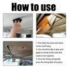 Car Interior Roof Liner Repair Glue with Brush Fast Dring Car Headliner Leather Repair Spray Universal Car Roof Powerful Glues 4