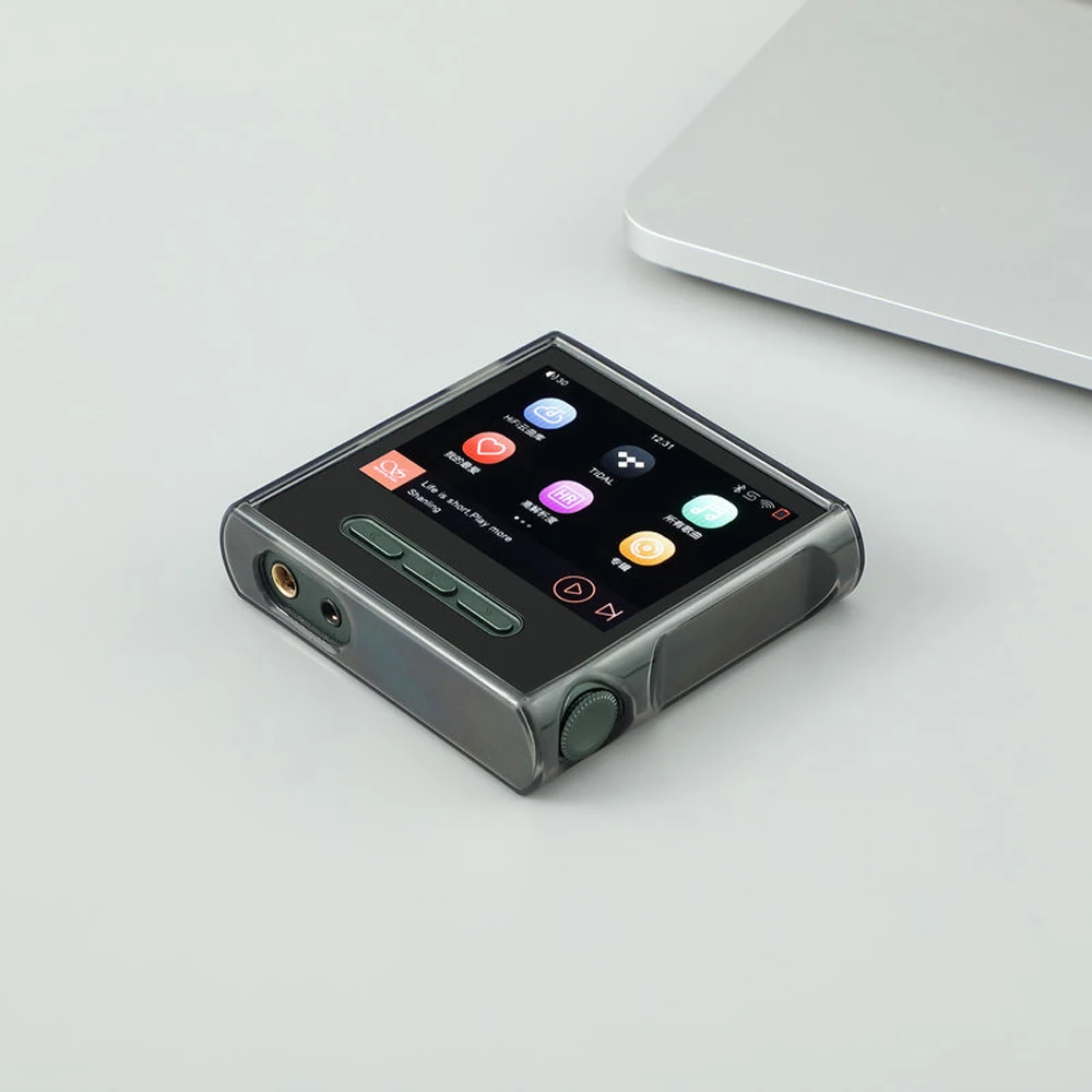 保護カバー,m1s, tpu,ソフト,クリスタル,クリア,音楽プレーヤー用