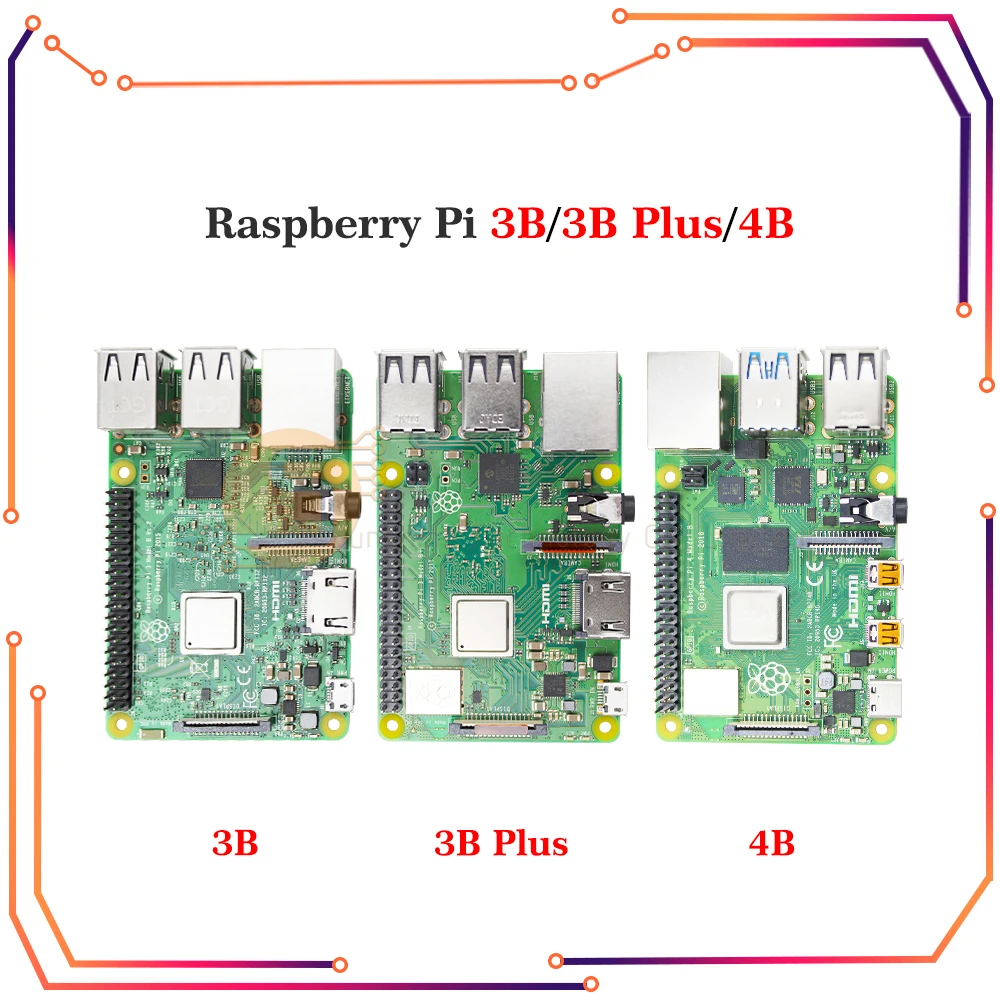 Raspberry-Pi-3-Modelo-B-Plus-Board-Original-1-4GHz-64-bit-Quad-core-ARM ...