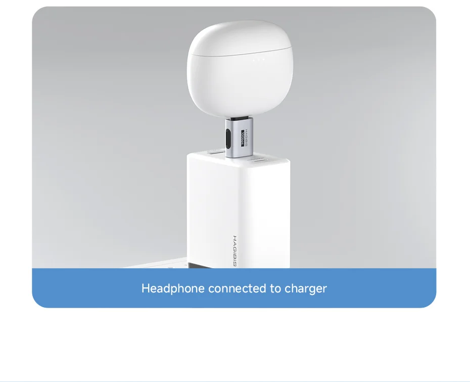 Hagibis USB-C Male to Male Adapter 80Gbps High-Speed