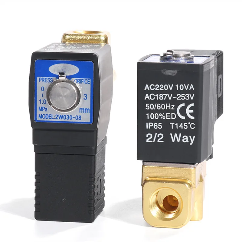 

2W030-06 2W030-08 Pneumatic components AIRTAC 2W series original Pneumatic water solenoid valves One year warranty