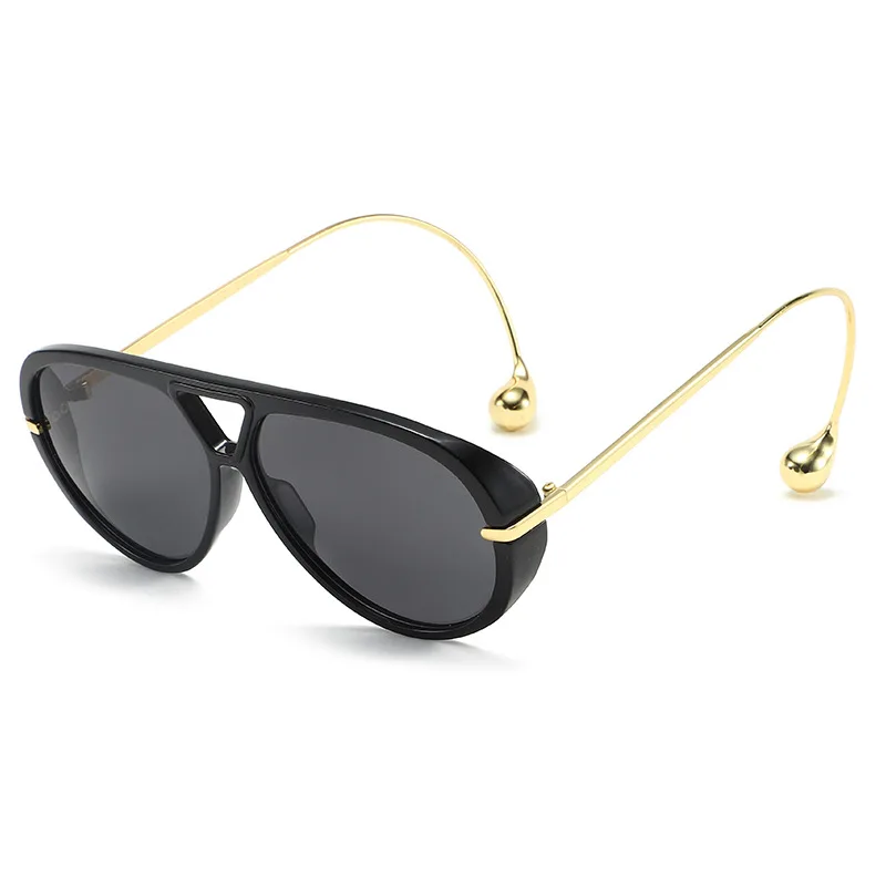 Luxury Brand Designer Oversized Pilot Sunglasses Women Men