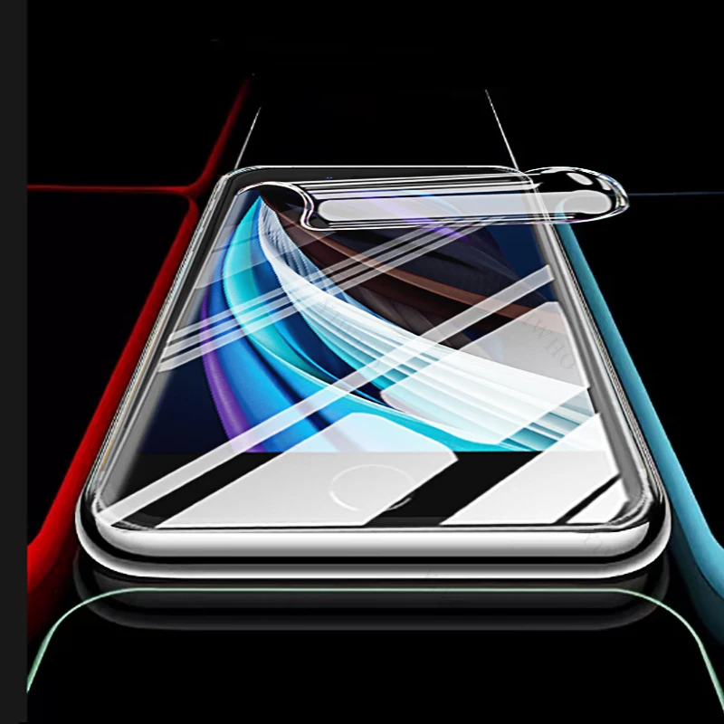 Full Glue Hydrogel Screen Protector Film - 4-Pack