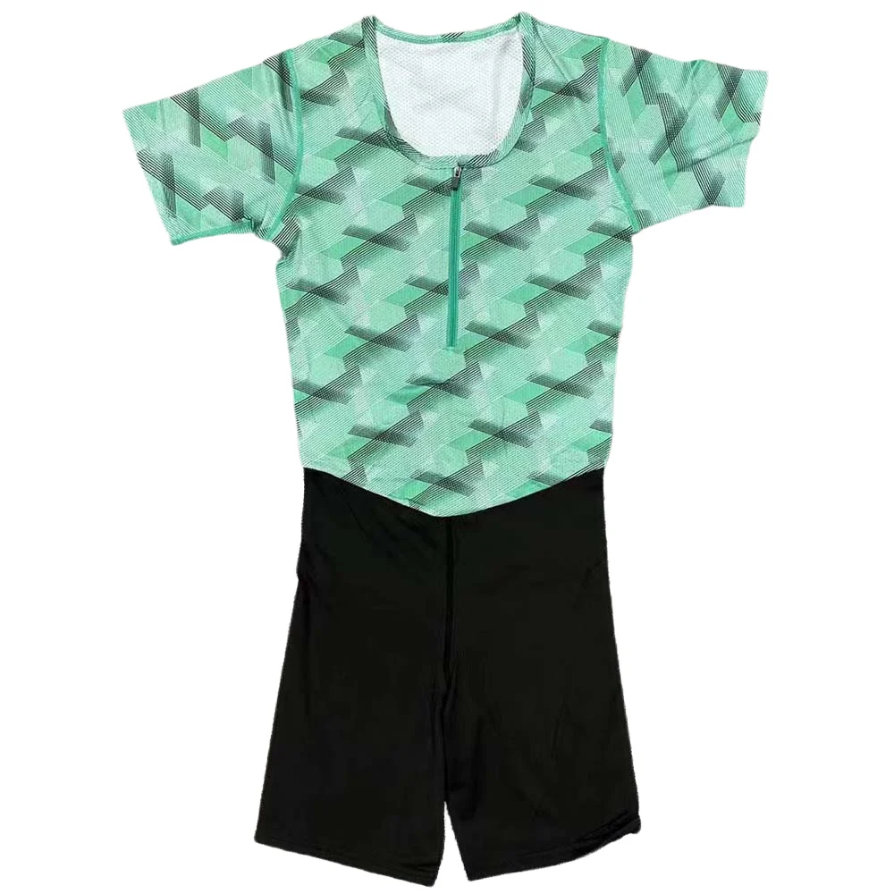 Men Run Sleeveless Tights Man Track & Field Fast Running One Piece Suit Leotard Speed Running Outfit