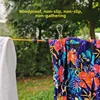 Sumi Travel Portable Retractable Clothesline Outdoor Indoor Clothes Hanging Camping Style Windproof Clothesline 4
