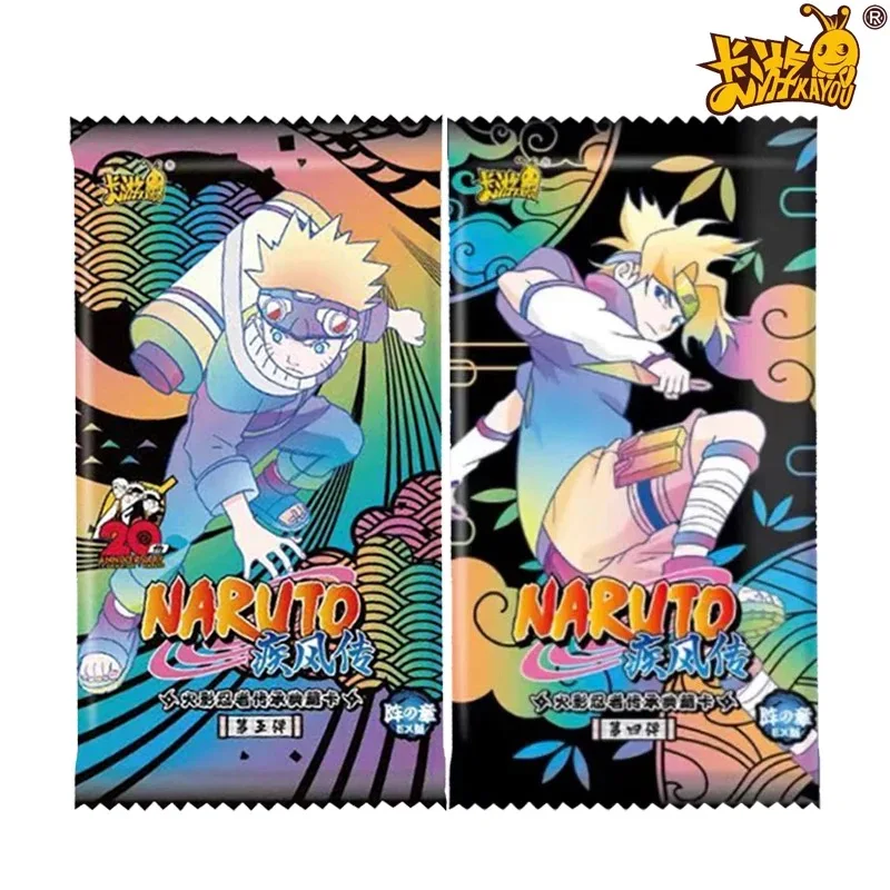 

New KAYOU Naruto Card EX2 to 5 Chapter of Array Series SP Exclusive Collection Anime Bronzing BP Rare World SE Children's Gifts