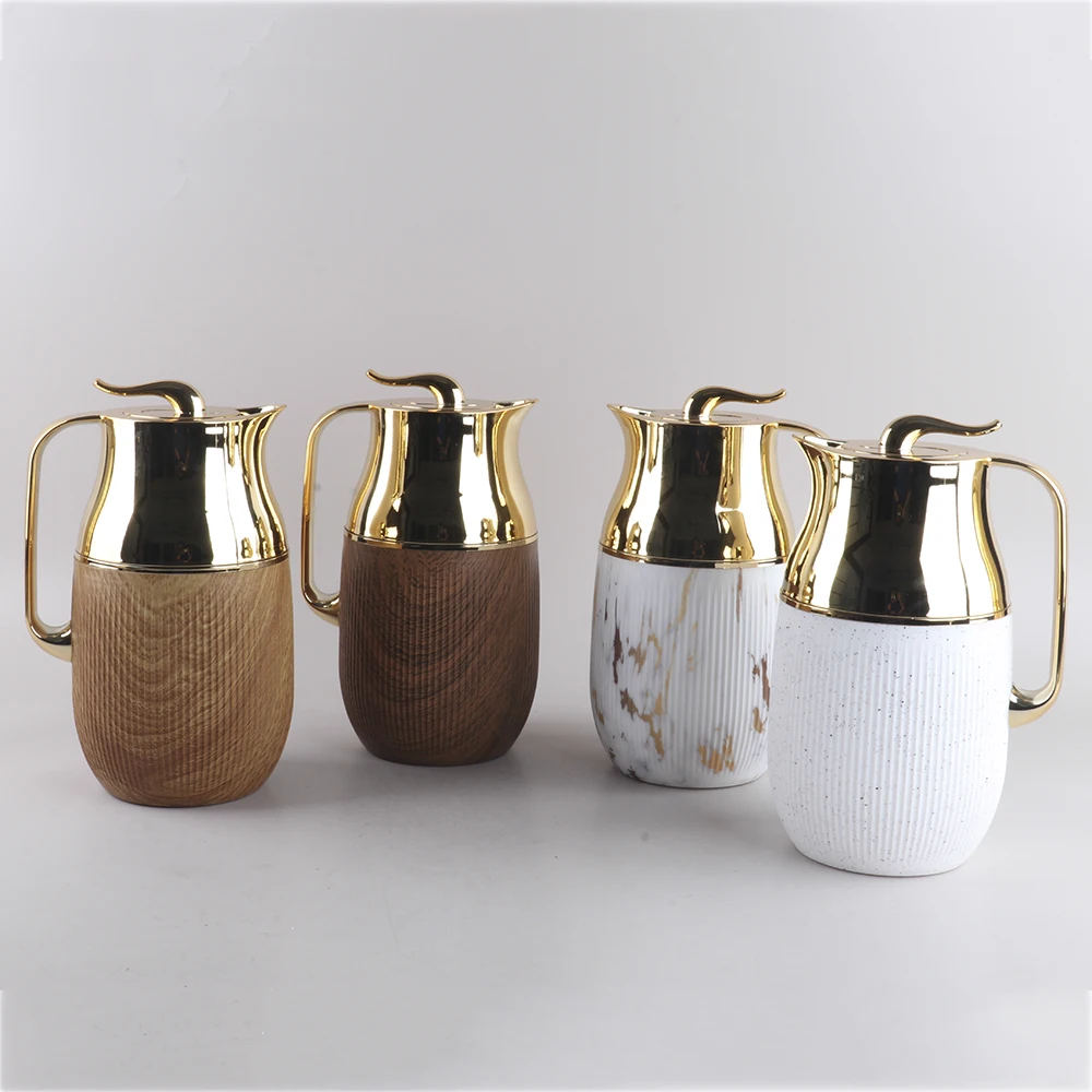 Arabic Royal Design 1.0L Thermos Vacuum Flask Teapot 12 Arabic Royal Design 1.0L Thermos Vacuum Flask Teapot