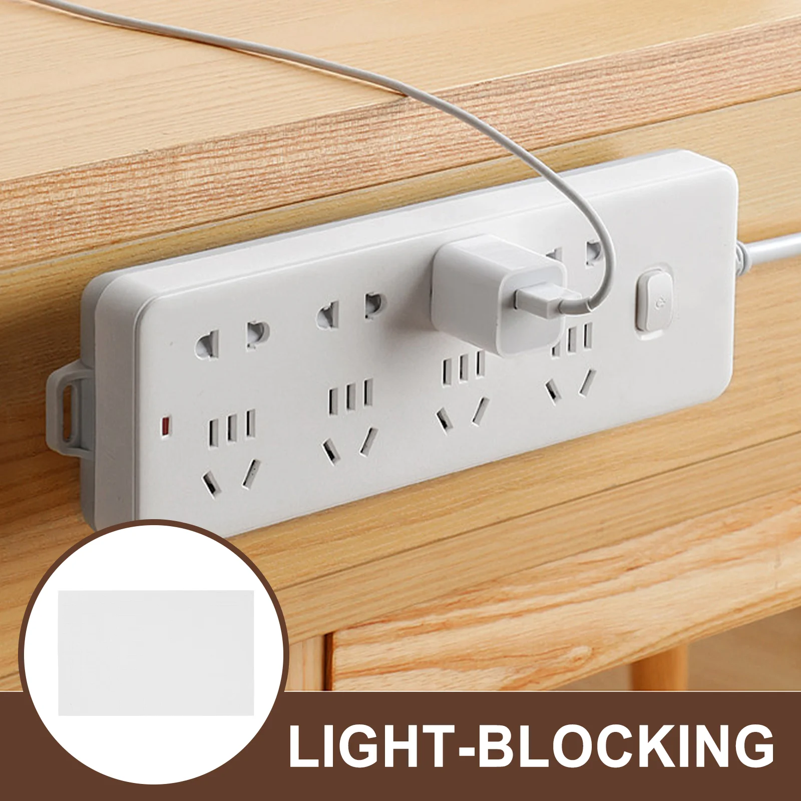 전자 EVA 쉐이드 블랙아웃 스티커, 빛 차단 LED 전자 음영 스티커, 4 매