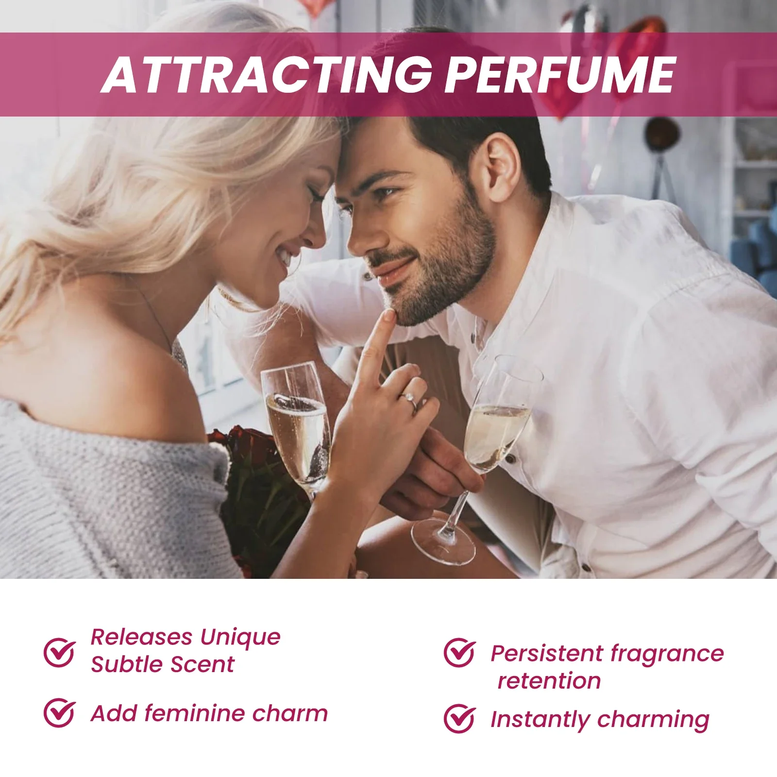 Sex Pheromone perfume Essential oil Attract Man Women Long Lasting Oil Pheromone Essential Oil