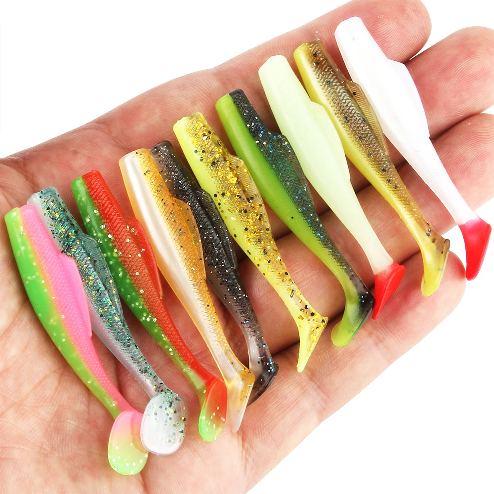 Spinpoler TPR Paddle Tail Swimbait Shad 6cm Fishing Lures Drop Shot  Wobblers Bass Pike Trout Silicone Artificial Plastic Baits - AliExpress