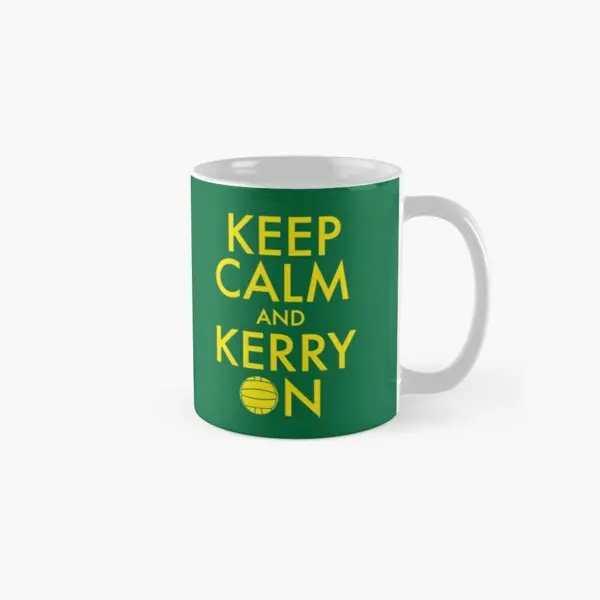 

Классическая кружка Keep Calm And Керри с изображением кофе, подарки, чашка для фотографий, круглая чашка с простым изображением, дизайнерская посуда для напитков с принтом