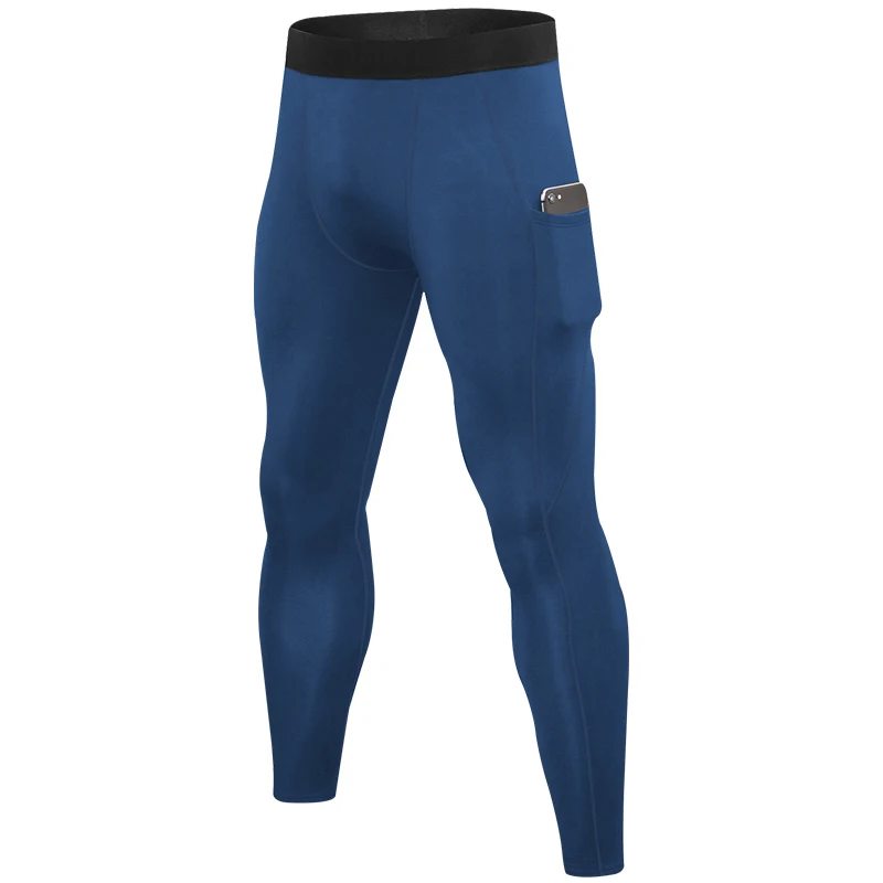 Men's Autumn and Winter Warm Running Tight Leggings Sports Gym Fitness Jogging Pants Fast Dry Running Compression leggings