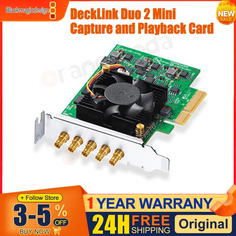 Blackmagic Design DeckLink Duo Mini Capture and Playback Card