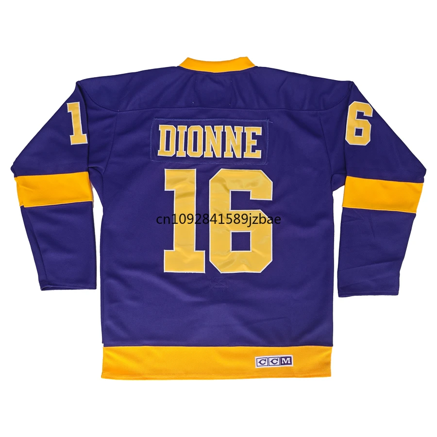 Ice Hockey Jerseys Marcel Dionne 30 Rogie Vachon Jersey All Stitched Sport Sweater Us M-3XL