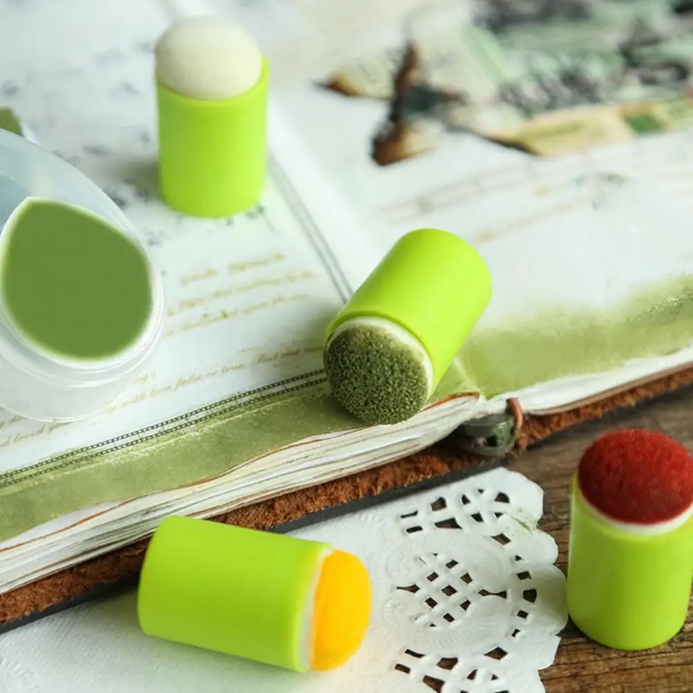 

Painting Tool for Children Painting Sponge Brush Durable Easy-to-use Sponge Finger Painting Tool for Home School Studio Enhance