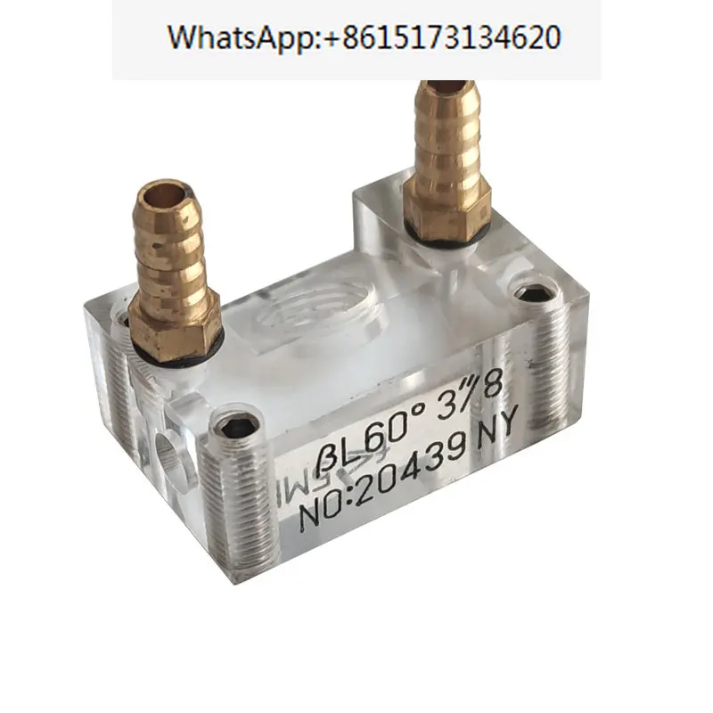 

Ультразвуковой контрольный зонд TOFD, клиновый блок из полистирола 45 ° 60 ° 70 °, наклонная резка блока