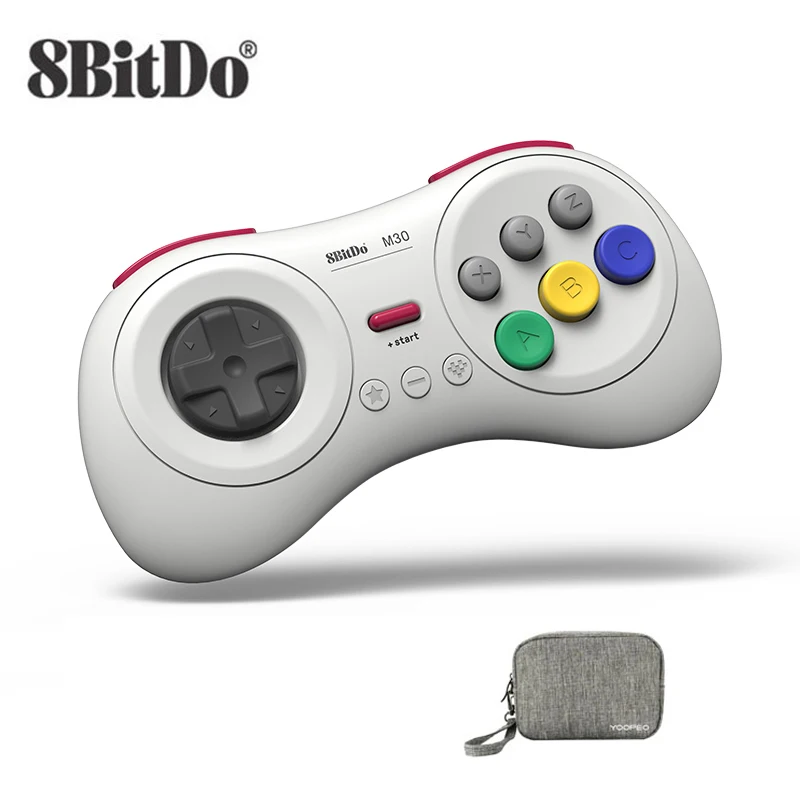 

8Bitdo M30 Wireless Bluetooth Gamepad Game Controller for Nintendo Switch MAC Steam for Sega Genesis Mega Drive Style