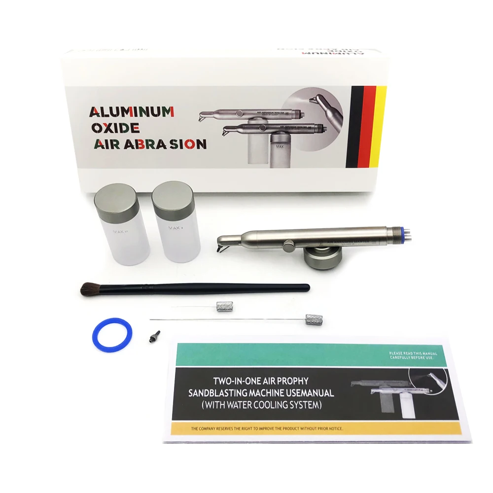 جهاز تلميع الهواء من الألومينا للأسنان، جهاز Micro...