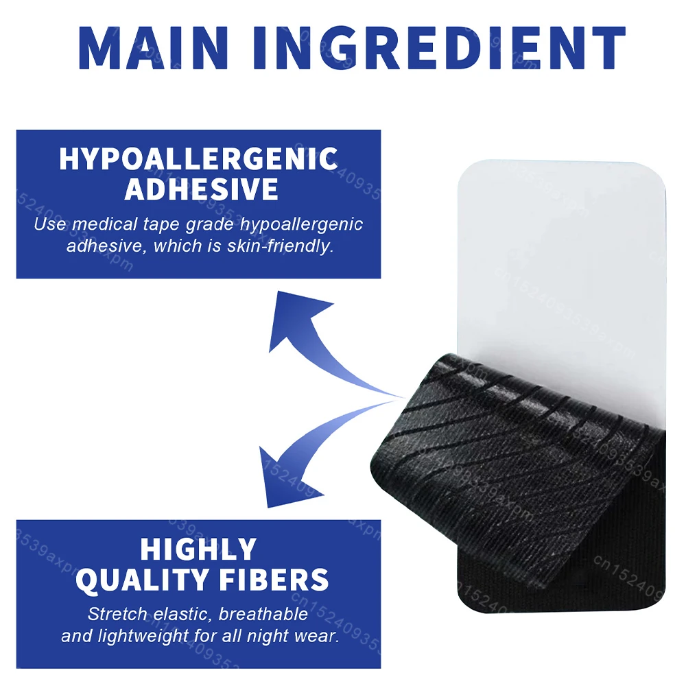 30Pcs Anti Snoring Mouth Tape Stop Snoring Patch Promote Nose Breathing Correction Night Sleeping Mouth Breathing Improvement