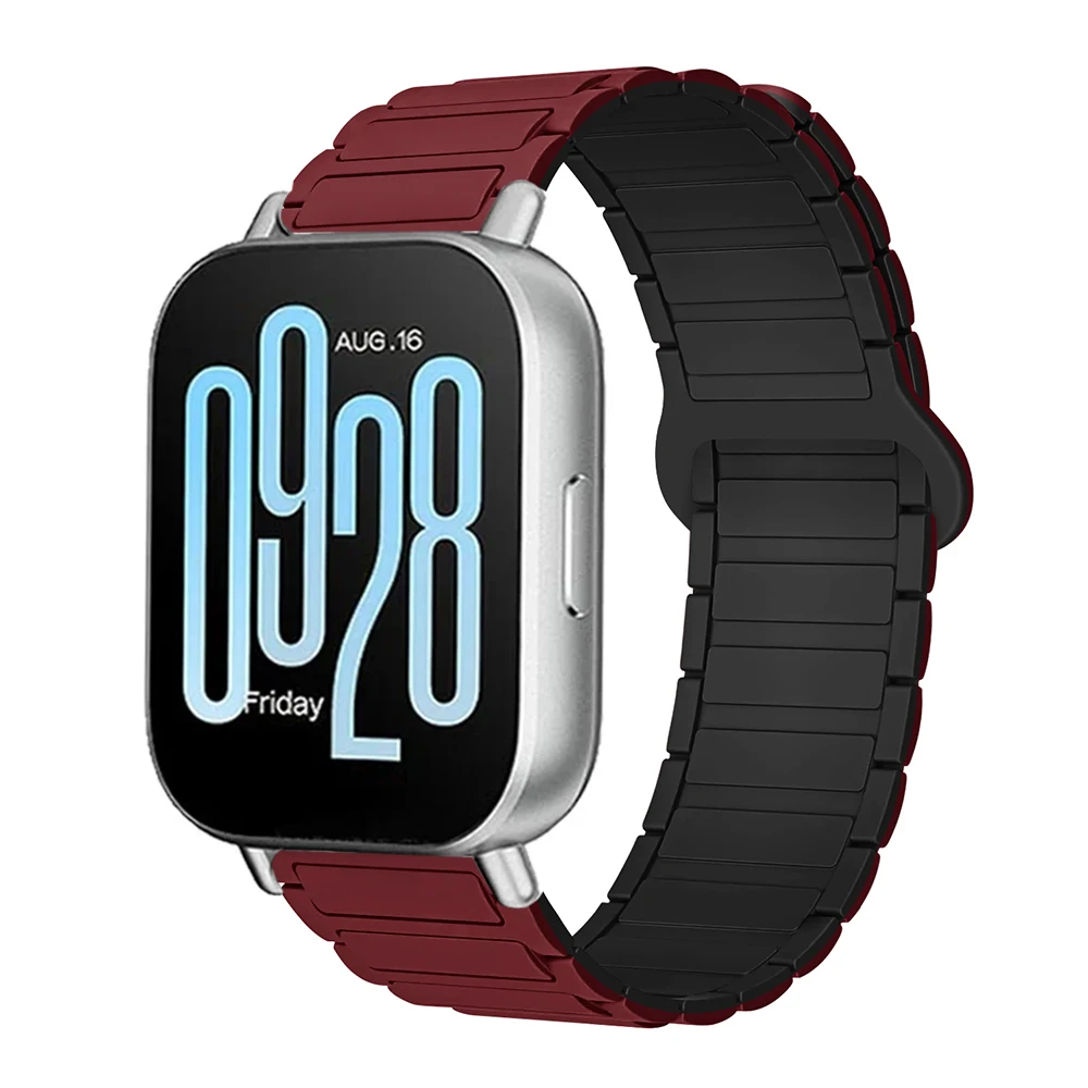 Magnetic Silicone Loop Strap - 22mm Wristband Bracelet