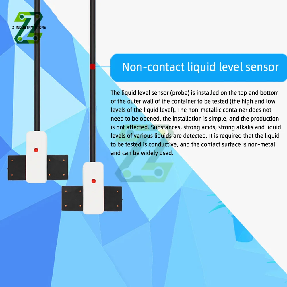 Description Picture 2 of itemXKC-Y26-V XKC-Y26-NPN Non-contact Water Liquid Level Sensor Induction Switch Detector Flow Sensors 5-24V 50cm
