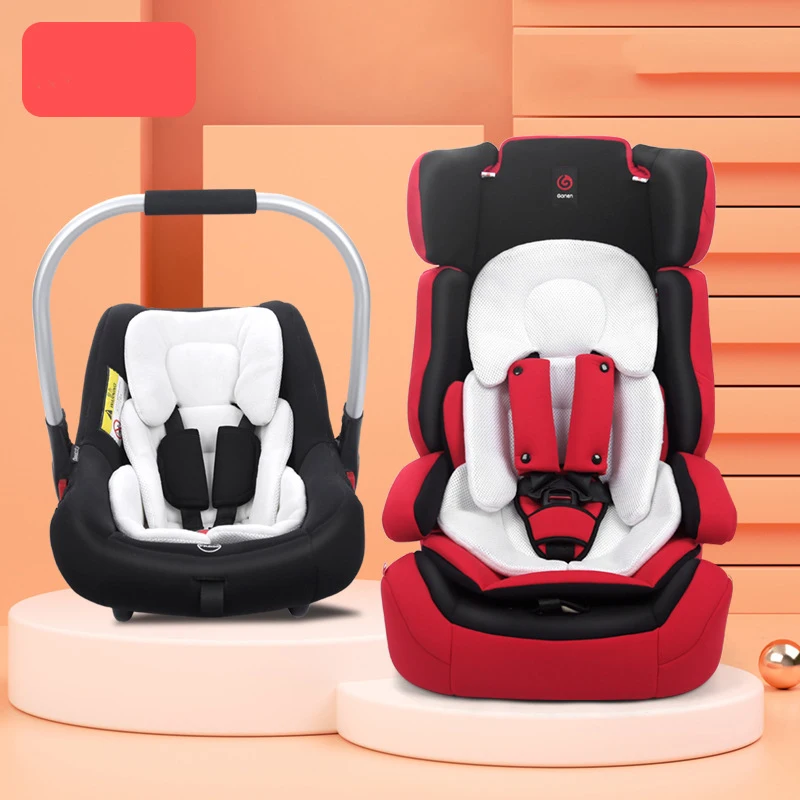 

Baby Stroller Cushion Car Seat Insert Baby Head Neck Support Pillow Mattress Breathable Mesh Liner Mat Pram Thermal Mattress