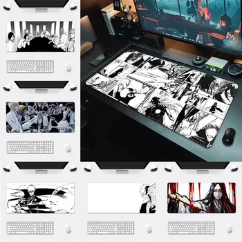 Tapis de Souris BLEACH XXL 90x40 – Impression HD, Antidérapant, Bord Cousu 1