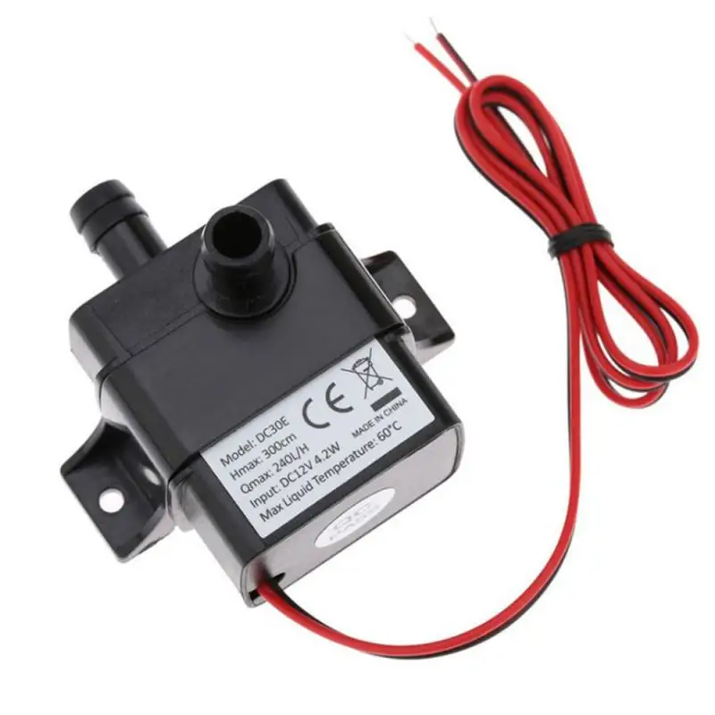 Sb101b0430d7f48f383793830ad2c2e4dq 240L/H Water Pump DC 12V, 24V Solar Brushless Motor Circulation Submersible Water Pumps 4.8W Watering Pump Pool Pump Ultra Quiet Mallzona