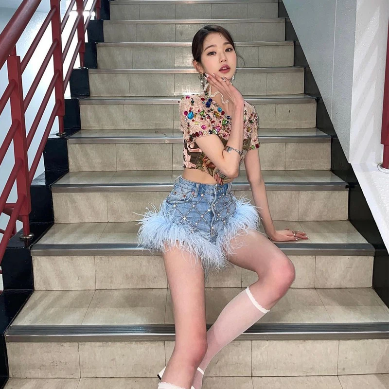 New Kpop Jazz Dance Clothes Nightclub Female Singer Stage Costumes