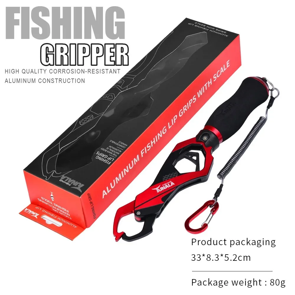 Pince à poisson avec balance 30kg alliage aluminium contrôleur pêche accessoire pesca robuste