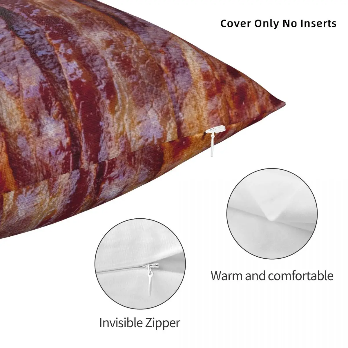 Рисунок 5 - Квадратная наволочка Жареный бекон