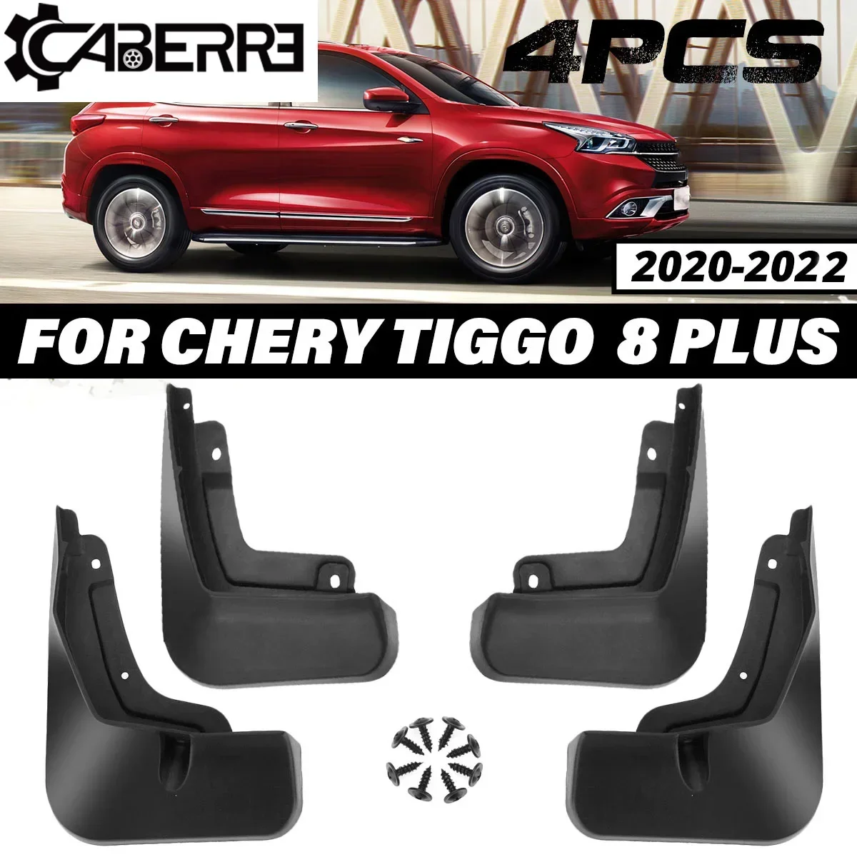 

4 шт., брызговики для Chery Tiggo 8 Pro Plus 2020 2023