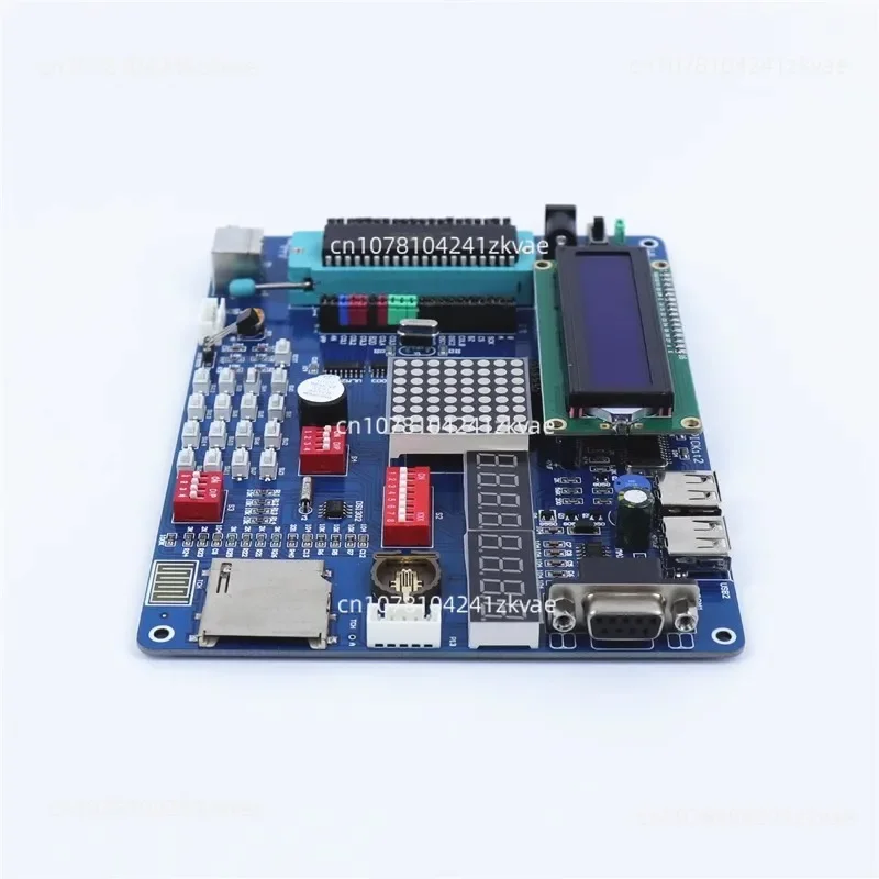 

PIC16F877A Development Board PIC Microcontroller Learning Board With Kit2 Emulator PIC Development Board Kit