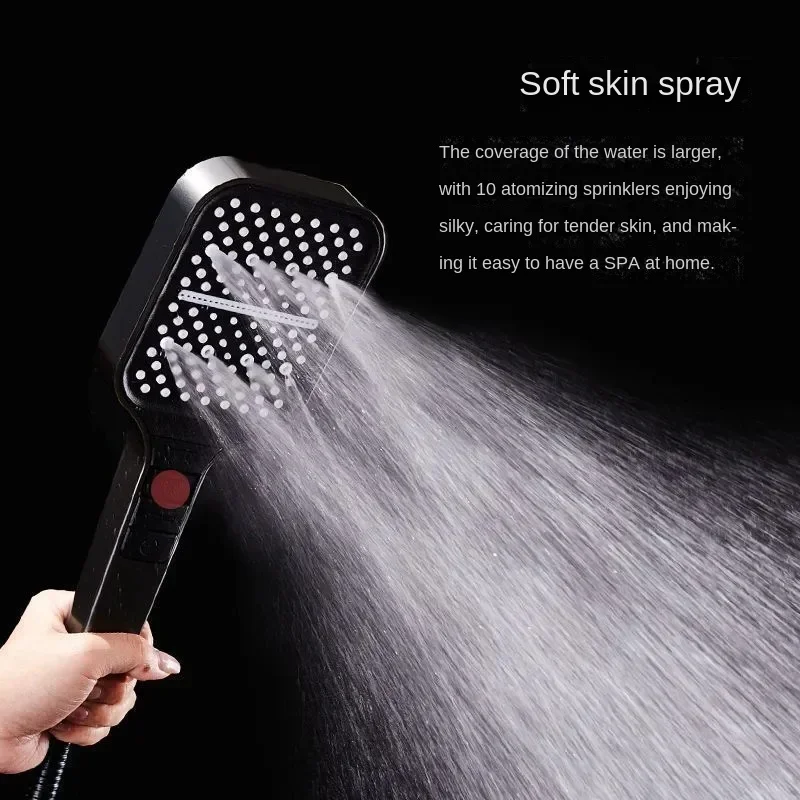 Seven-speed Adjustable Shower Head Pressurized Sprinkler Head Shower Handheld Filter Bathroom Accessory shower head,filter shower head