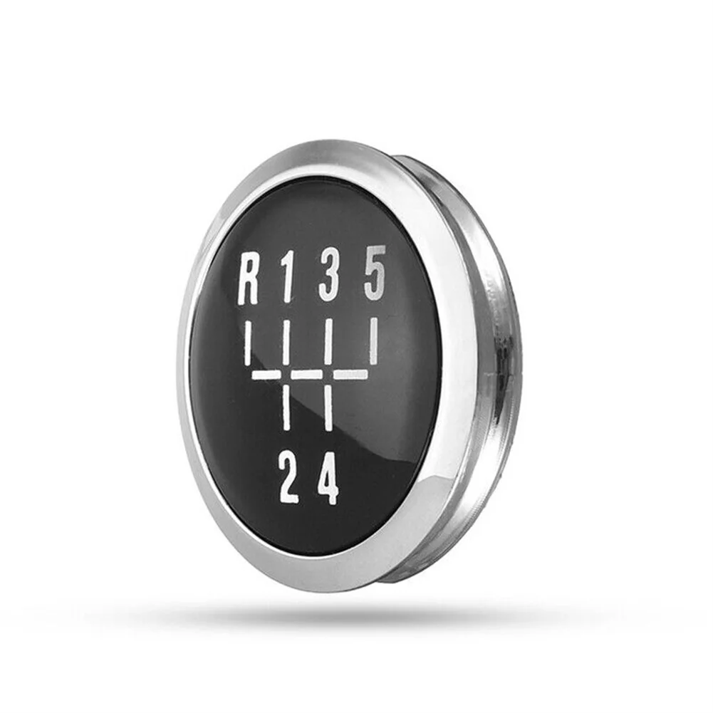

5 Speed Car Gear Knob Cap Cover Top Badge Protector Fit For For OPEL Astra H Corsa D 2004-2010 Gear Knob Cap