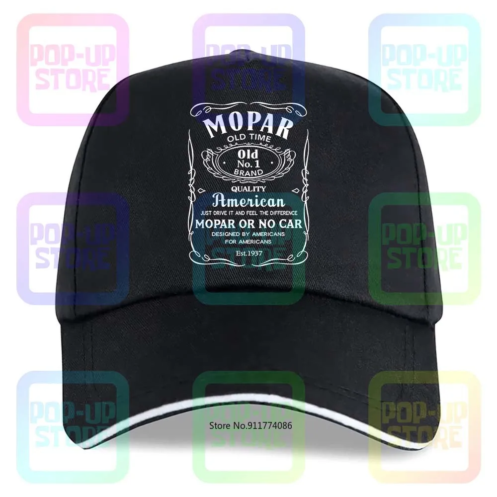 Pop Top Mens Mopar Old Time No. 1 Brand American Just Cotton Truck Driver Caps Berretto Da Baseball Per Uomo E Donna