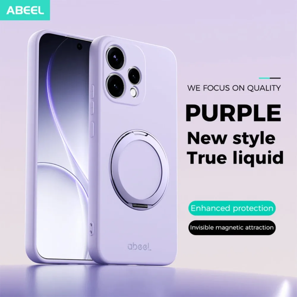 Luxury Armor Camera Protector Magnetic Back Cover