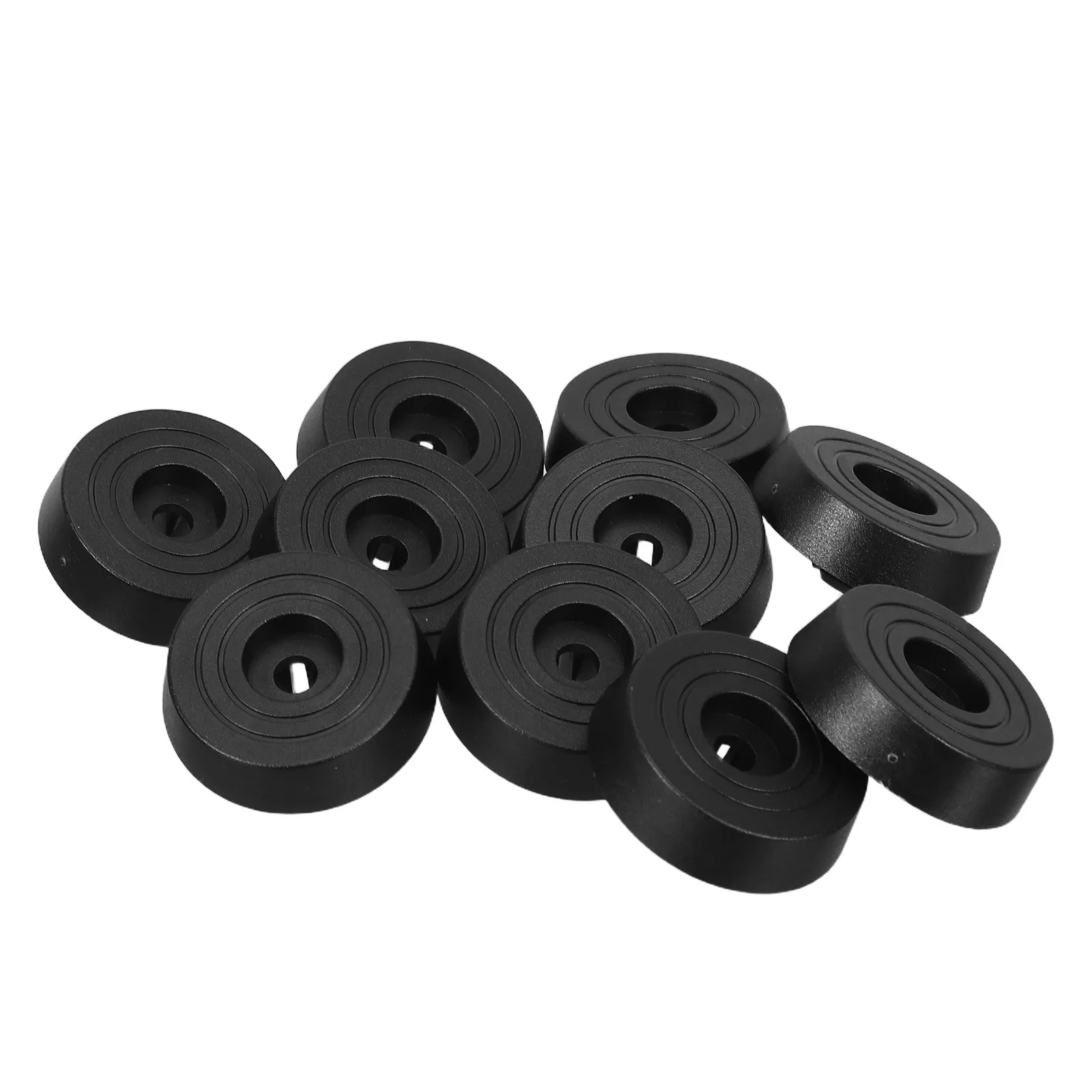 20Pcs 컴퓨터 케이스 피트 패드 진동 방지 충격 흡수 방지 미끄럼 방지 교체 PC 케이스 피트 라이저 사일런트 지원 데스크탑