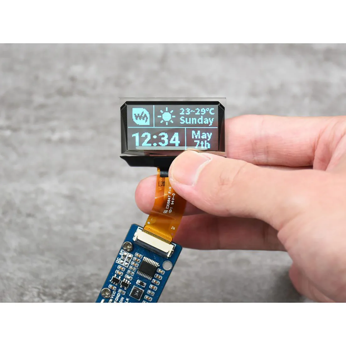 1.51 ġ  OLED ȣȯ  /Ƶ/TM32, ÷ Ʈ  , 128  64, SPI/I2C ̽
