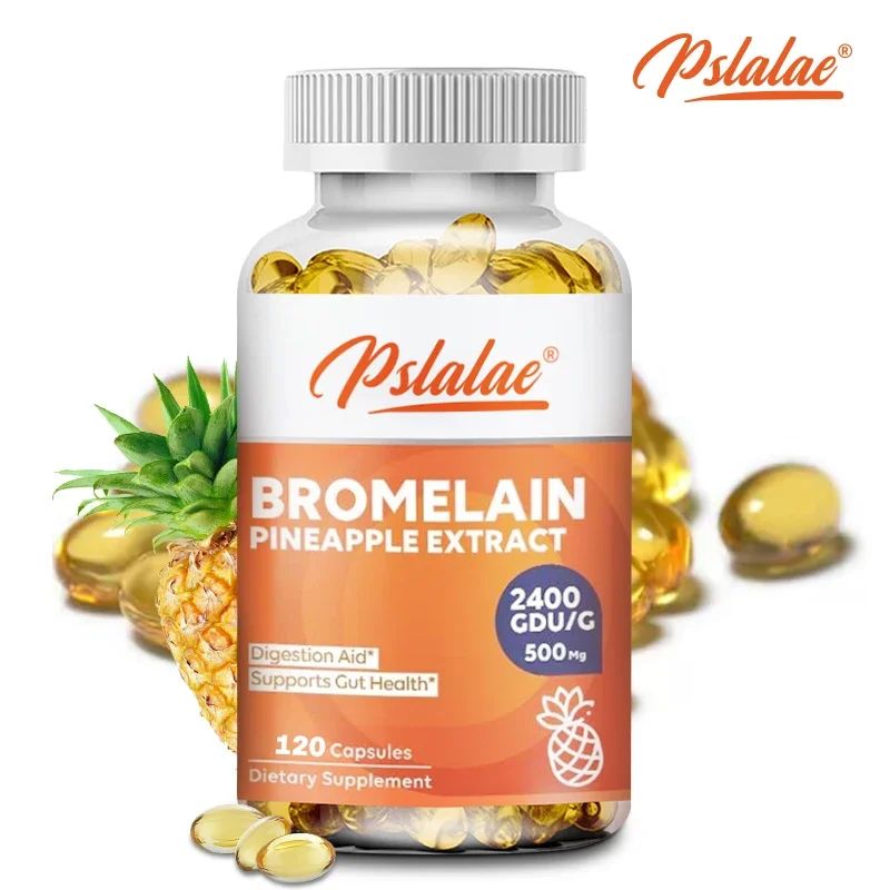BromelainCapsulesSupportJointsNutrientAbsorptionand