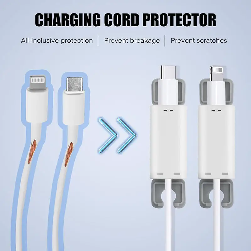 5Pcs Anti Electric Cover Phone USB Cable Safe Cover Home Baby Safety Products Kids Security Protection
